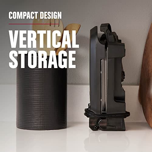 George Foreman® Fully Submersible™ Grill, NEW Dishwasher Safe, Wash the Entire Grill, Easy-to-Clean Nonstick, Black/Grey 6