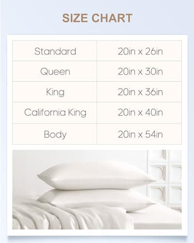 THXSILK Set of 2 100% Silk Pillowcases for Hair and Skin, Both Sides Grade 6A+ 22 Momme Mulberry Silk Pillow Case with Hidden Zipper, Soft & Smooth White Pillowcases(2pcs, Queen Size 20"x30") 9