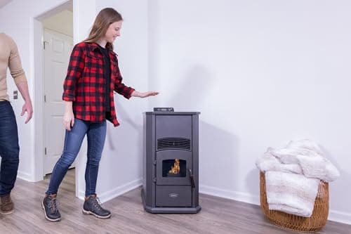 Comfortbilt Pellet Stove HP41 Alpine 2200 SQFT Heating 52 lbs Hopper EPA Approved 6