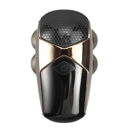 Detachable Head Shavers, SHPAVVER 5 in 1Electric Razor IPX7 Waterproof for Bald Men,Wet Dry LED Display Rechargeable 7D Rotary Shaver Grooming Kit with Type C Charge A