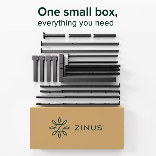 Zinus 14 Inch Elias Metal Platform Bed Frame, Steel Support, No Box Spring Needed, Easy Assembly, Twin 7