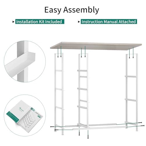 YITAHOME Dresser for Bedroom, 7 Drawers Fabric Dresser, Organizer Unit for Living Room, Hallway, Closets - Sturdy Steel Frame, Wooden Top & Easy Pull Fabric Bins 6