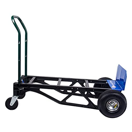 American Lifting 700 lb Capacity Ultra Lightweight Super Strong Nylon Convertible Hand Truck & Dolly 5