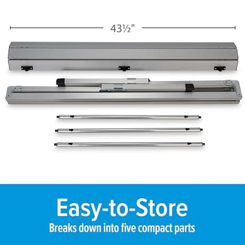 Camco Aluminum Roll-Up Table with Carrying Bag | Lightweight & Easy-to-Carry | Comfortably Sits 4-6 People | Ideal for Tailgating, Camping, The Beach, Parties & More (51892) 5