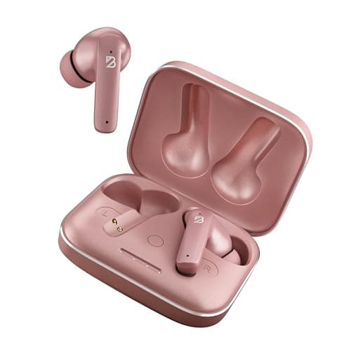 Back Bay Audio - USA-Based - iPhone + Android Earbuds Wireless Bluetooth V5.3, Sweatproof Blue Tooth Ear Buds Android Phones, Small Bass Earphones with Wireless Mic for iPhone Bluetooth Ear Buds