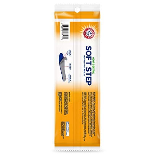 Arm & Hammer Soft Step Memory Foam Insoles (M 8-14/W 6-10) 8