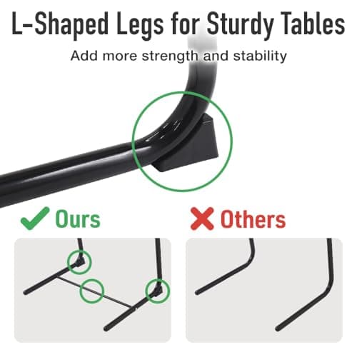 Japard Folding TV Tray Table, Small Bedside Sofa Dinner Table with Cup Holder, Adjustable 6 Height & 3 Tilt Angle (TV Tray White) 7