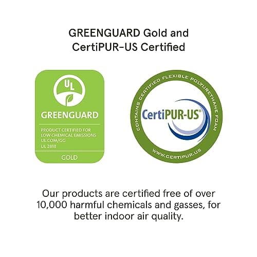 Tuft & Needle Premium Pillow, King Size with T&N Adaptive Foam, Sleeps Cooler & More Supportive Than Memory Foam Pillows, CertiPUR-US and Greenguard Gold Certified, 3-Year True Warranty,White 6