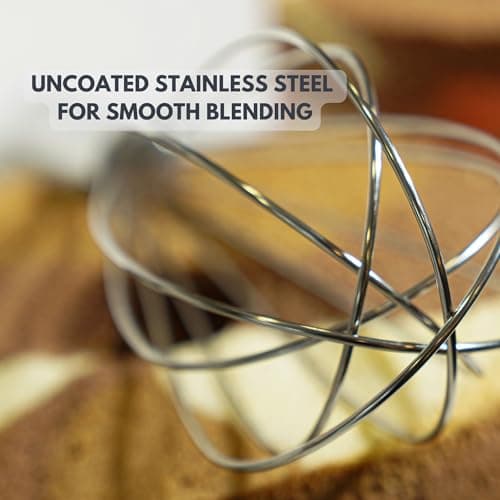 CLOUDWHISK™ 14-Inch Professional Balloon Large Stainless Steel Metal Cake Whisk. Specially designed for Folding and Blending Cake Batters to Achieve Fluffier Cakes 6