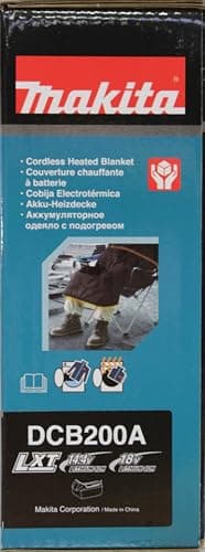 Makita DCB200A 18V LXT Lithium-Ion Cordless Heated Blanket (Blanket Only) 17