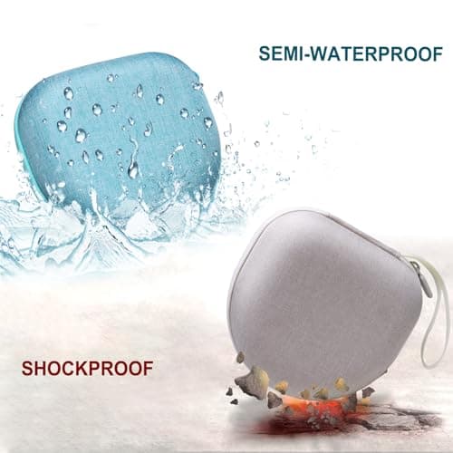 Headphone Case Compatible with BERIBES/TOZO/KVIDIO/Beats/Soundcore Anker Noise Cancelling Over-Ear Headphones, Black 7