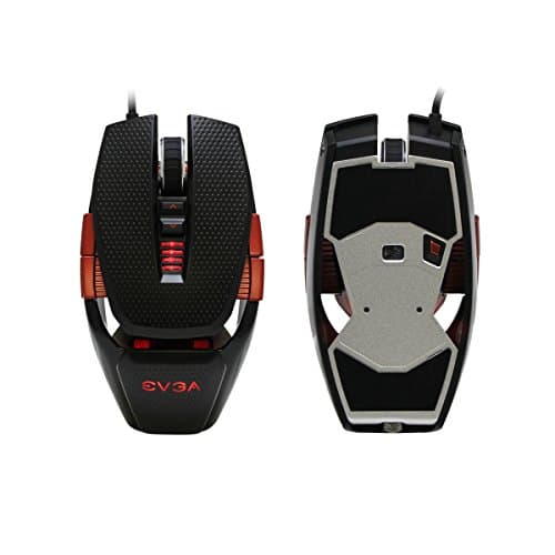 EVGA TORQ X10 901-X1-1103-KR Wired Laser Gaming Mouse Customizable/8200 DPI/5 Profiles/9 Buttons/Ambidextrous (Renewed) 5