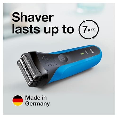 Series 3 310s Wet & Dry Electric Shaver for Men/Rechargeable Electric Razor, Blue 8