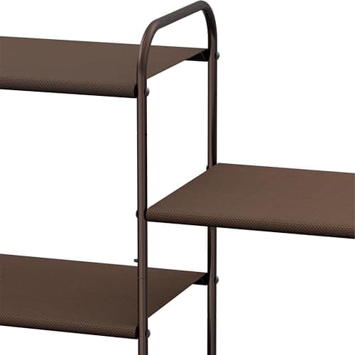 Simple Houseware 4-Tier Shoe Rack Storage Organizer, Bronze 6