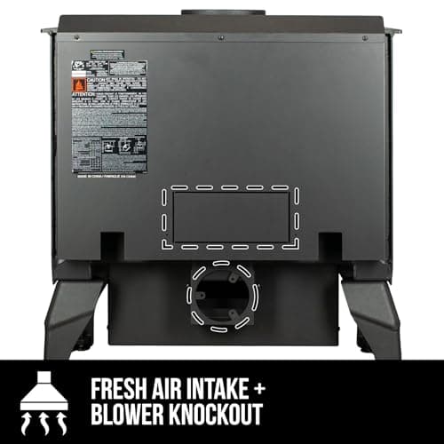 Vogelzang 2,000 Sq. Ft. Wood Stove 8