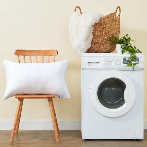 CozyLux Pillows Standard Size Set of 4, Cooling Hotel Quality Bed Pillows with Premium Soft Down Alternative Fill for Side Back and Stomach Sleepers - 4 Pack, Standard, 18x26 Inches 7