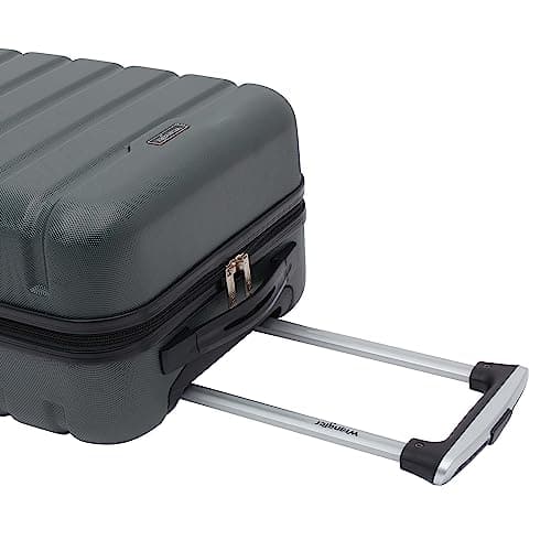 Wrangler 22" Hardside Spinner Carry-On Luggage, Olive 9