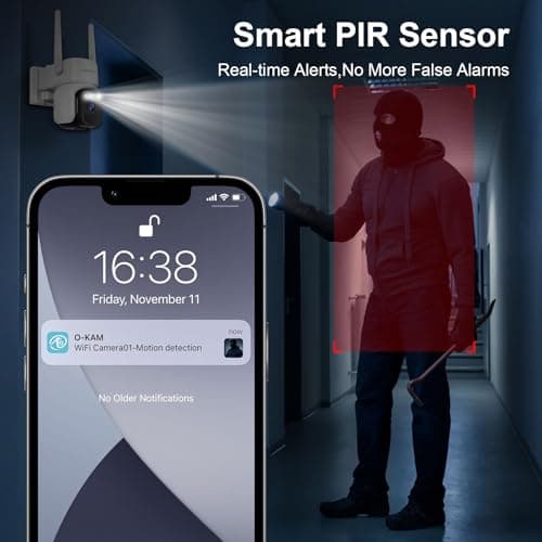 COOHILIGH 4G LTE Cellular Solar Powered 3MP 2K No WiFi Security Camera,PTZ Wireless Outdoor 360° View, PIR Motion Detection, Color Night Vision, 2 Way Talk, Built in SIM Card 7