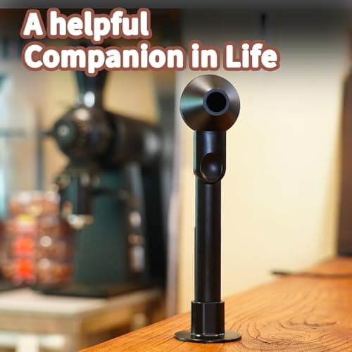 Coffee Scoop with Funnel for Ground Coffee, Protein Powder & Tea, for Reusable K Cup Refiller, 2TBSP Mess-Free, Funnel Design Prevents Spills (Black, 1-Pack) 6