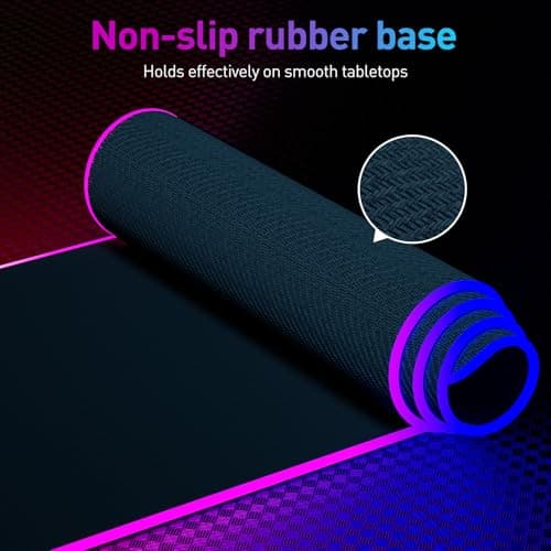 RGB Mousepad Led Mouse Pad, Large Mouse Pad,Led and Big Mouse mat 6