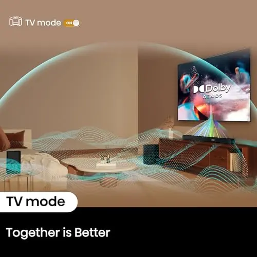 Hisense HS5100 5.1Ch Sound Bar with Wireless Subwoofer, 540W, Dolby Digital Plus, Bluetooth 5.3, EzPlay, Roku TV Ready, DTS: X, HDMI/AUX/ARC/Optical/USB (HS5100, 2024 Model) 10