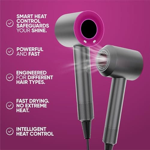Dysonin Super Hair Dryer with Powerful Digital Motor for Fast Drying 5