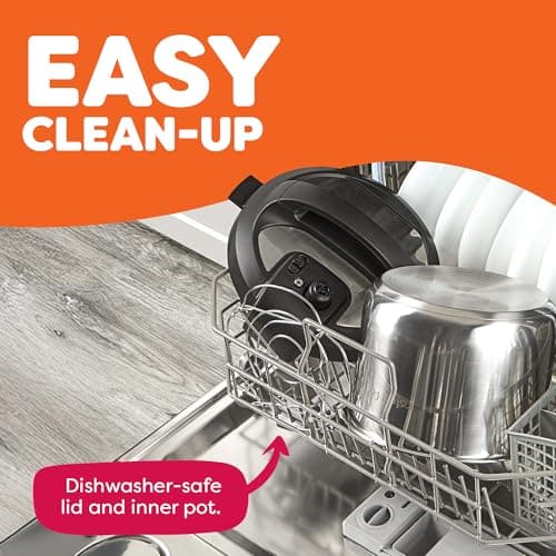 Instant Pot Duo 7-in-1 Electric Pressure Cooker, Slow Cooker, Rice Cooker, Steamer, Sauté, Yogurt Maker, Warmer & Sterilizer, Includes App with Over 800 Recipes, Stainless Steel, 8 Quart 6