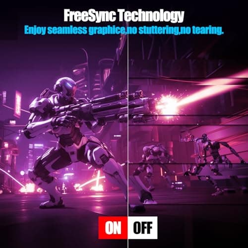 Gawfolk 27 inch Curved Gaming Monitor,144Hz/180Hz PC Monitor Full HD 1080P, Frameless 1800R Computer Display with FreeSync & Eye-Care Technology, Wall Mountable, DP, HDMI Port (Black) 6