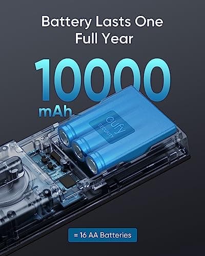 eufy Security Smart Lock S230, Keyless Fingerprint Lock for Front Door, Easy Installation, Built-in Wi-Fi, Reliable App for Remote Access, One-Year Battery Life, BHMA Certified, IP65 Weatherproof 2