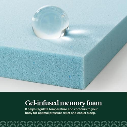 ZINUS 6 Inch Twin Cooling Essential Memory Foam Mattress [NewVersion], Fiberglass Free, Medium Feel, Breathable Cooling Layers, Certified Safe Materials 8