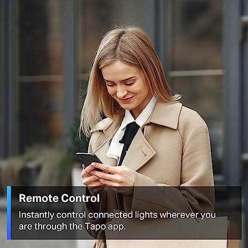 TP-Link Tapo Matter Smart Light Switch: Voice Control w/Siri, Alexa & Google Home | UL Certified | Timer & Schedule | Easy Guided Install | Neutral Wire Required | Single Pole | Tapo S505(2-Pack) 5