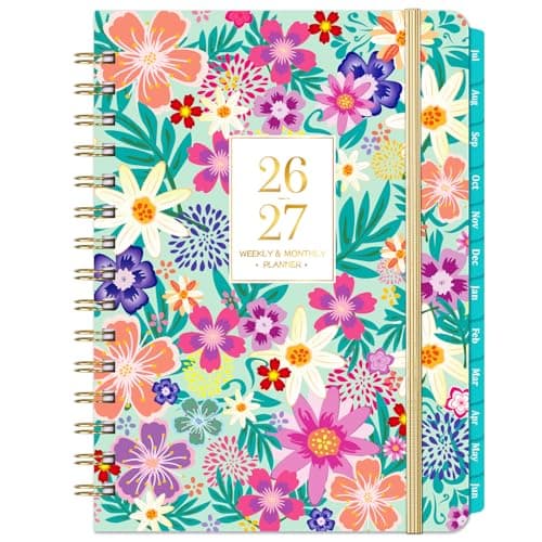 Planner 2026-2027 - Planner 2026-2027 Daily Weekly and Monthly, July 2026 - June 2027, 6.3’’ × 8.4’’, Inner Pocket, Hardcover, Perfect Daily Organizer