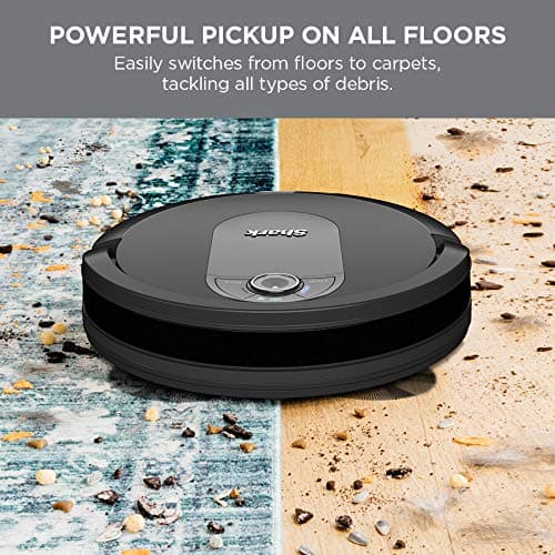 Shark AV993 IQ Robot Vacuum, Self Cleaning Brushroll, Advanced Navigation, Perfect for Pet Hair, Compatible with Alexa, Wi Fi , Black 6