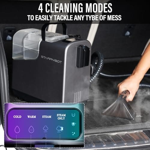 Starrybot Portable Carpet Cleaner Machine, Compact Pet Stain Remover and Deodorizer 5