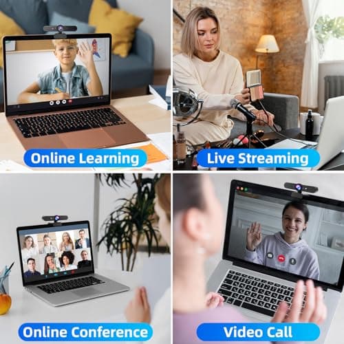 hoveod Windows Hello Webcam, FHD1080P 30fps, Dual-Lens Dynamic Face Recognition Camera for Windows 10/11 6