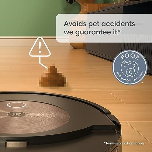iRobot Roomba Combo j9+ Self-Emptying & Auto-Fill Robot Vacuum & Mop – Multi-Functional Base Refills Bin and Empties Itself, Vacuums and Mops Without Needing to Avoid Carpets, Avoids Obstacles​ 7