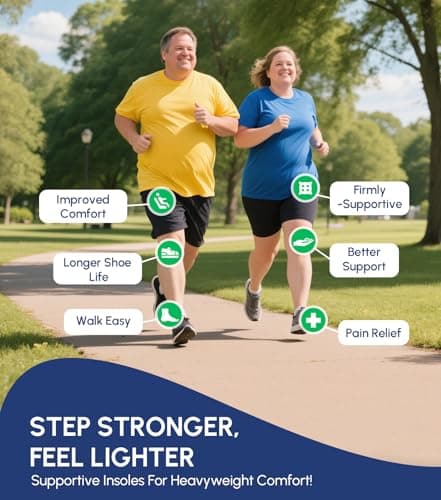 Cloudflo Plantar Fasciitis Insoles for Men Women,High Arch Support for Pain Relief,Shoe Inserts Orthotic for Flat Feet,Work Boot Insoles for Shock Absorbing Inserts (Fit for Standing All Day) DB-L 8