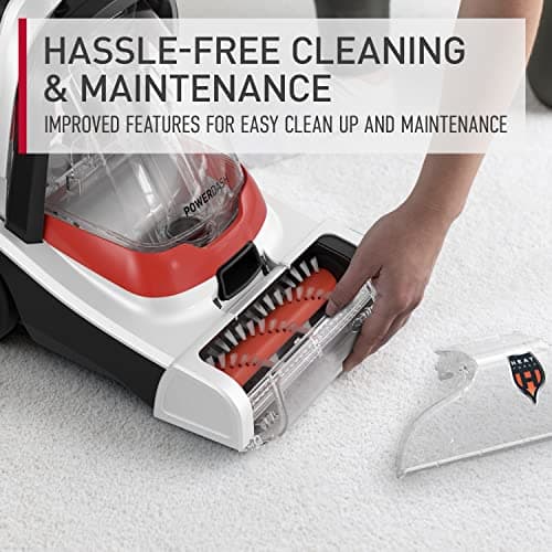Hoover PowerDash Pet+ Compact Carpet Cleaner Machine, Lightweight Carpet Shampooer Machine, Includes Storage Mat, Pair with a Hoover Carpet Cleaner Solution for a Bright, Refreshed Home 7