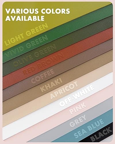 YSAGi Double-Sided Desk Pad, Leather Desk Mat, Eco Cork Desk Pad Protector, Large Mouse Pad for Desk, Waterproof Desk Blotter Pad, Writing Pad for Office/Home(23.6"x13.7",Apricot) 6