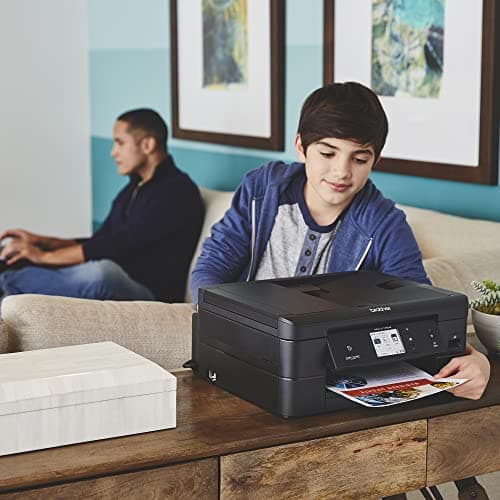 Brother MFC-J1170DW Wireless Color Inkjet All-in-One Printer, NFC One-Touch Print, Duplex, Cloud Print & Scan, Mobile App Control, 2.7" Touchscreen, Works with Alexa 6