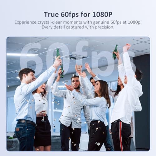 NexiGo HelloCam Pro, Webcam with Windows Hello, 1080P 60FPS Autofocus, True Privacy, Automatic Electronic Shutter, Computer Camera, Microphone, Facial Enhancement, HD USB Web Cam 5