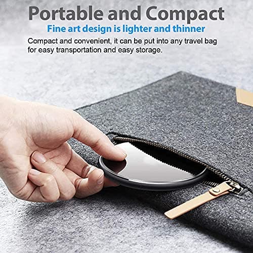 Wireless Charger for Samsung Galaxy S24/S24+S23/S23+/S22/S22+/S21/S20/S20+/S10/S9+/S9/S8/S8+/S7/Note10/Note9/Note8, 15W Wireless Charging Pad with USB-C for Samsung & iPhone Black(No AC Adapter) 7