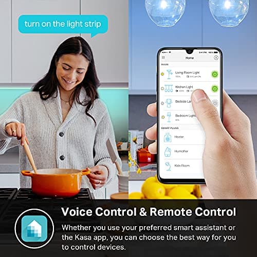 Kasa Smart LED Light Strip, 16.4ft WiFi LED Strip Works with Alexa, Google Home, SmartThings, High Brightness with 16 Million Colors, RGB, Grouping, Adjustable Length, Up to 25,000 Hours (KL400L5) 6