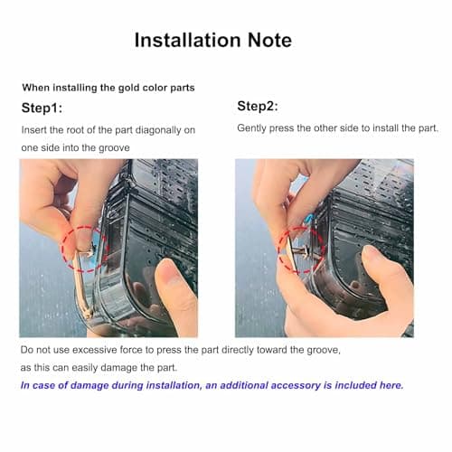 Qryval Wall Mounted Jewelry Organizer, No Punching Installation, Hanging Jewelry Organizer Box and Storage Case, Necklace Earring Holder Organizer Wall for Women Teen Girls (Gray Gold) 7