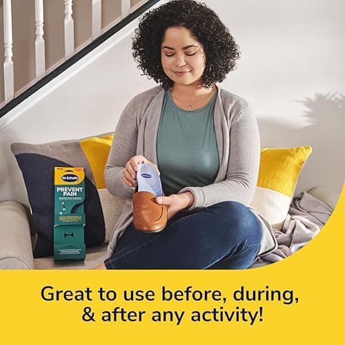 Dr. Scholl’s Prevent Pain Insoles for Women, Size 6-10, 1 Pair: The Only Proven Insole to Prevent Lower Body Pain - Arch Support Shoe Inserts for Women, Protect Against Lower Back, Knee and Foot Pain 6