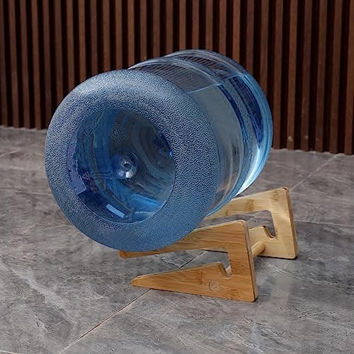 Nuvograin Laptop Stand, Wooden Vertical Laptop Stand for Desk, Bamboo Laptop Stand Compatible with MacBook Air Pro/Dell XPS/Surface pro/HP/Pixelbook/Lenovo, More Laptops 13-17.7inch 8