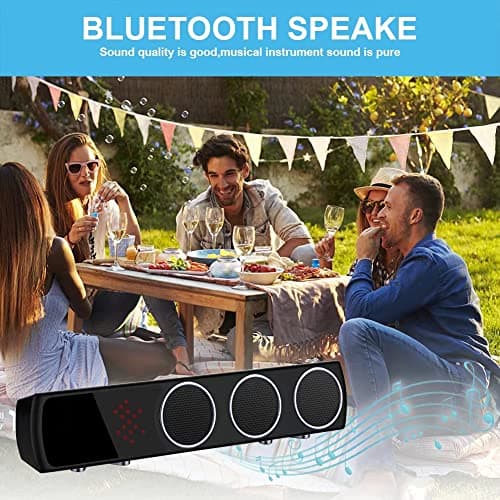 AUCORUNVO 1080P HD Security Camera Bluetooth Speaker - WiFi Camera for Indoor Home Security - Supports WiFi and Bluetooth connectivity. 6