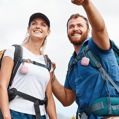 Dgege for Airpods 4th Generation Case Cover(2024),Soft Silicone Full Protective Case for AirPods 4 Case with Keychain & Cleaner Kit,Compatible with Apple Airpods 4 for Women,Men（Lightpink） 9