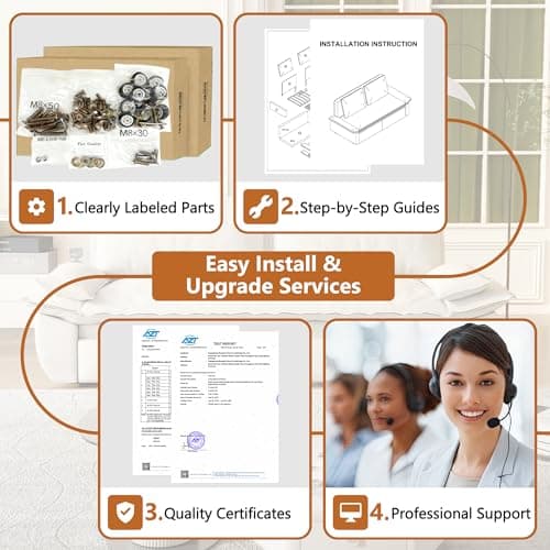 UPYOOE 70.1" Futon Sofa Bed Queen Size, Pull Out Bed, 3-in-1 Convertible Sleeper Sofa with Cushion Armrest, Modern Velvet Futon Couch for Living Room, Small Space, Apartment, Bedroom, Beige 9