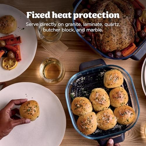 Ninja Crispi Pro 6-in-1 Glass Air Fryer | 450°F, Nontoxic, 6qt & 2.5qt Containers & Lids | Microwave, Freezer, Dishwasher Safe | Max Crisp, Air Fry, Bake, Roast, Recrisp, Dehydrate |Cyberspace AS101CY 12